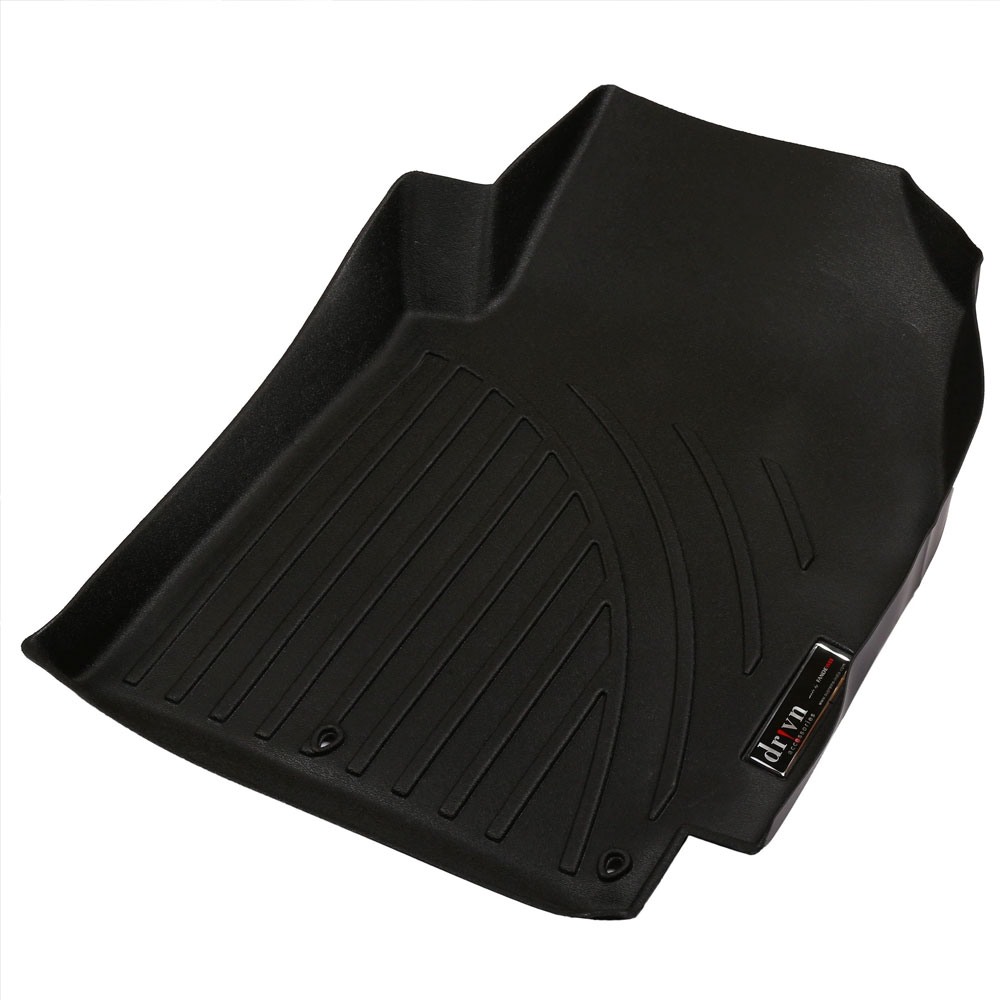 5D TPV Car Foot Mat for Hyundai i20 - Black