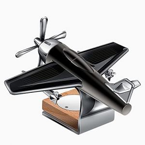 Solar Powered Car Perfume Diffuser - Silver & Black