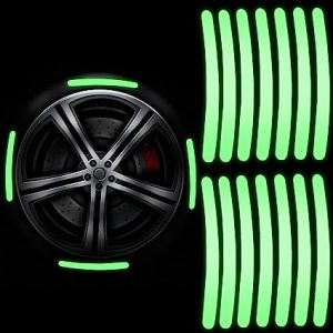 Reflective Car Wheel Rim Stickers -neon