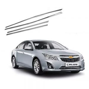 Window Lower Garnish Stainless Steel Chrome Finish Exterior for Cruze