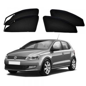 Premium Magnetic Curtain with Zipper for Polo - black