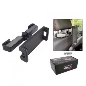 Anti-Slip Car Dashboard Mat & Mobile Phone Stand Holder Mount - Black