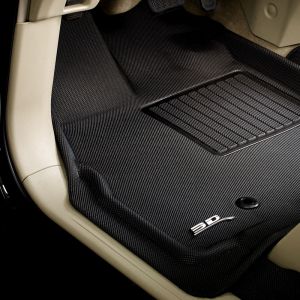 5D TPV Car Foot Mat for Hyundai i20 - Black